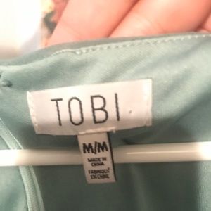 Tobi Other - Tobi Teal Romper Tobi Other - Tobi Teal Romper